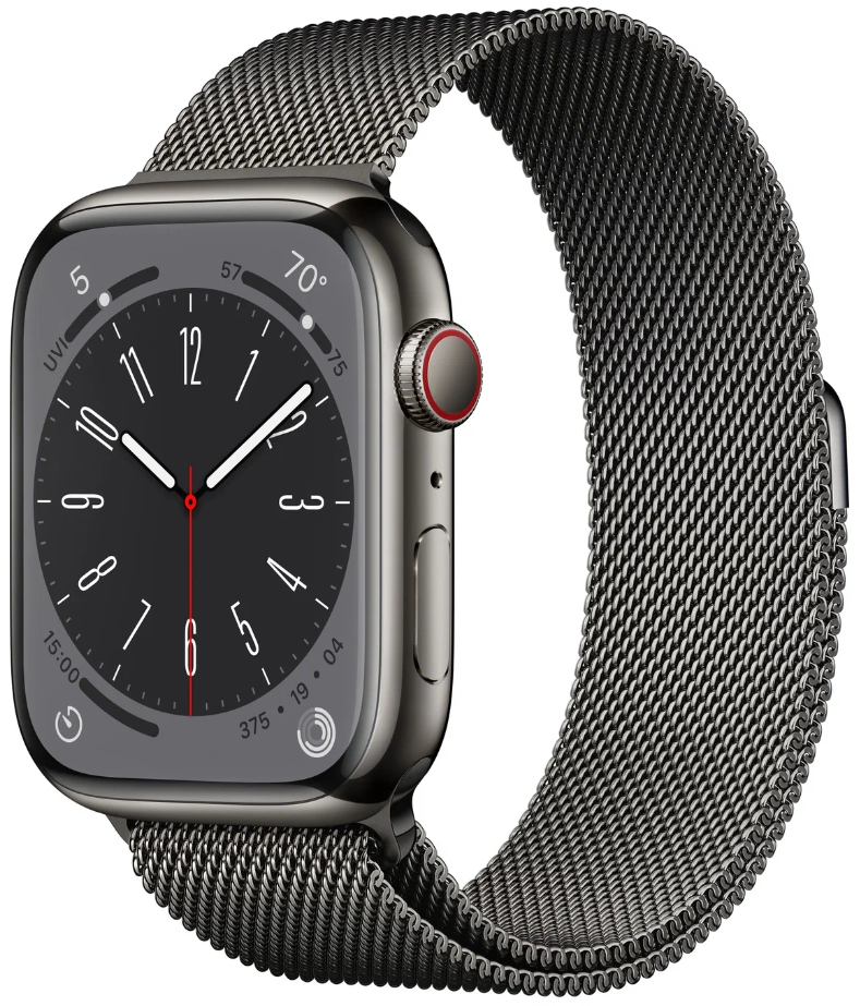 Умные часы Apple Watch Series 8 45 мм, графит (США)
